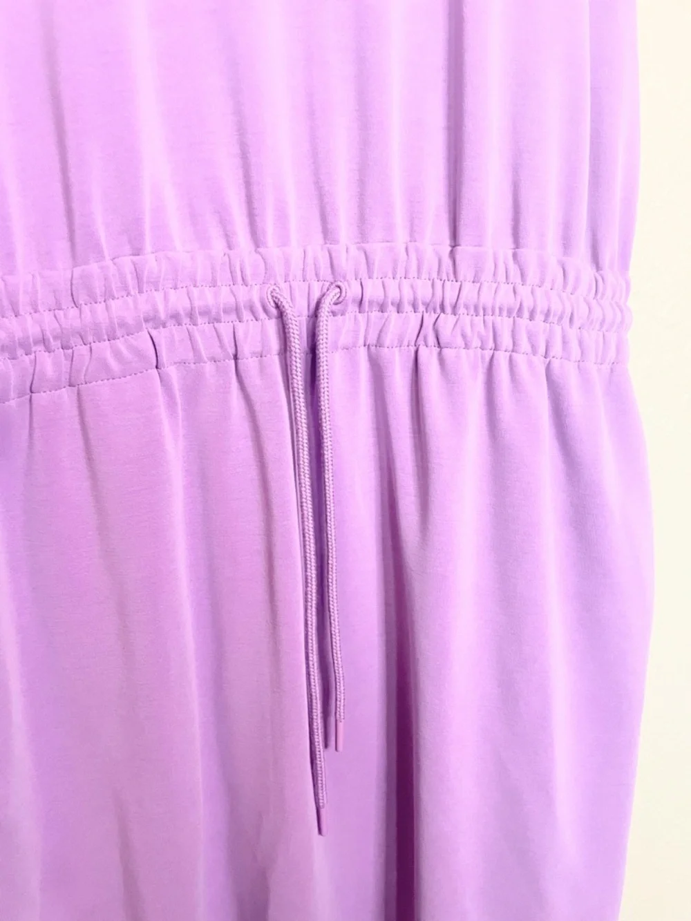 Athleta Seasoft Midi Dress L Purple Athleisure Minimal - Picture 4 of 9